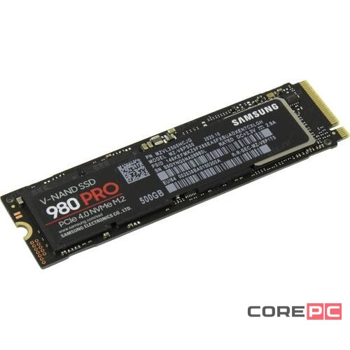 Твердотельный накопитель Samsung 500 Gb 980 PRO MZ-V8P500BW