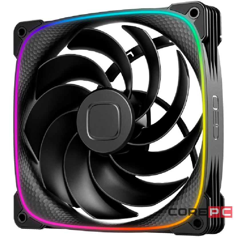 Комплект вентиляторов для корпуса Geometric Future Squama 2503RB-14 Reverse ARGB Black (1F2503R314000)