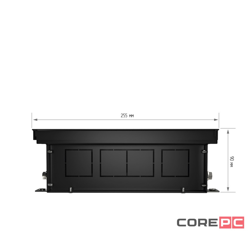 Конвектор внутрипольный Royal Thermo ATRIUM TURBO-90/250/2000-DG-U-NA