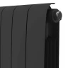 Радиатор биметаллический ROYAL THERMO Eclipse Черный 500х90 12 секций