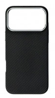 Накладка для i-Phone 17 Pro J-Case Carbon Fiber черный