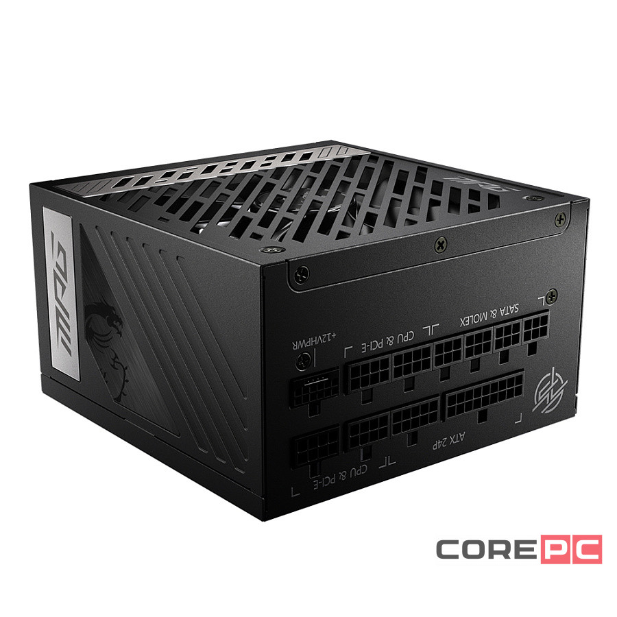 Блок питания MSI 750W MPG A750G (306-7ZP7A11-CE0) 16 Pin (PCIe 5.0 Connector Cable Details)