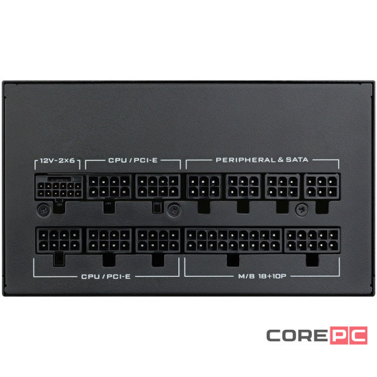 Блок питания Lian Li 1200W SX1200P Black (G9P.SX1200P.B000.RU) 16 Pin (PCIe 5.1 Connector Cable Details)