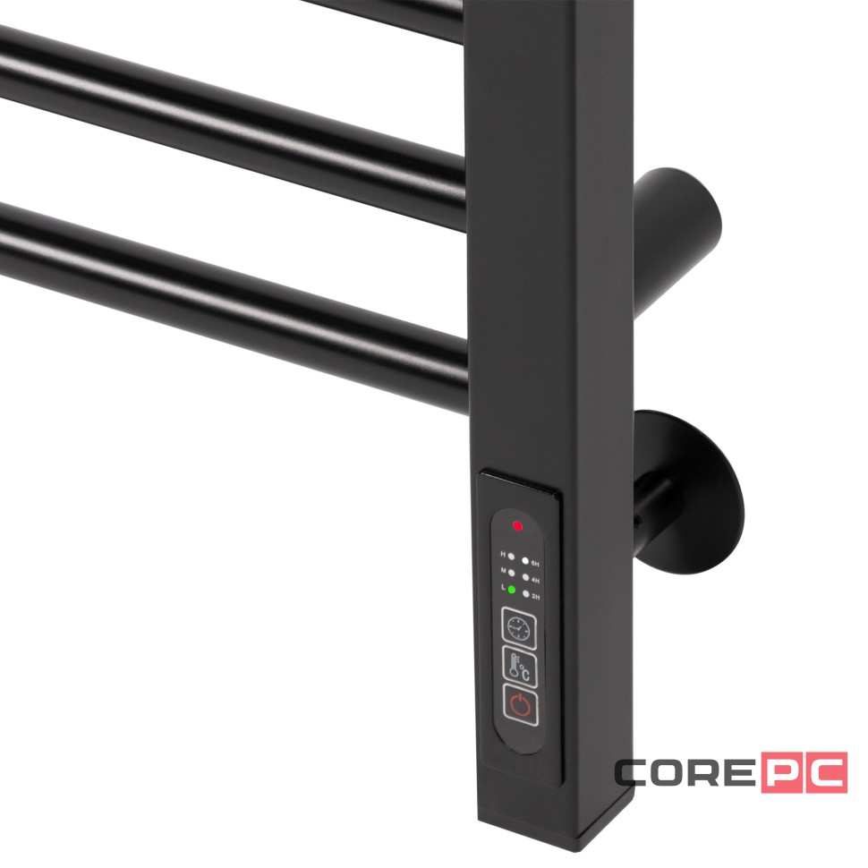 Полотенцесушитель Royal Thermo Stato П15 500х1000 электро (встроен. диммер) черный