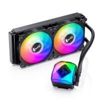 Система жидкостного охлаждения для процессора JONSBO TW6 240 ARGB Black PWM