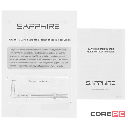 Видеокарта Sapphire (11335-03-20G) Radeon RX 7700 XT 12GB Pure