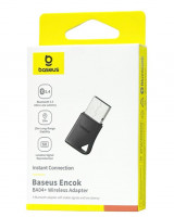 Bluetooth адаптер Baseus Encok BA04+ (A10082600121-00) черный