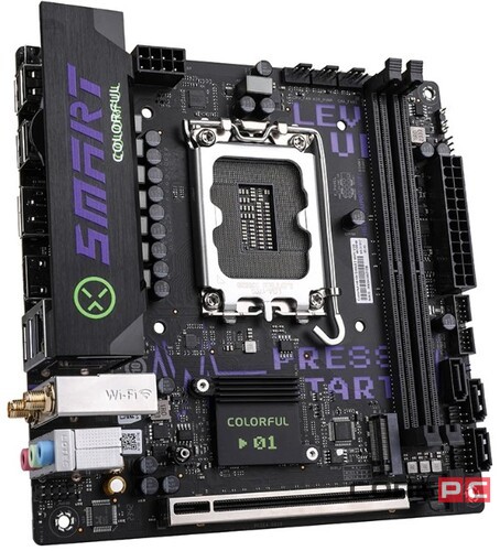 Материнская плата Colorful H610I SMART WIFI V20