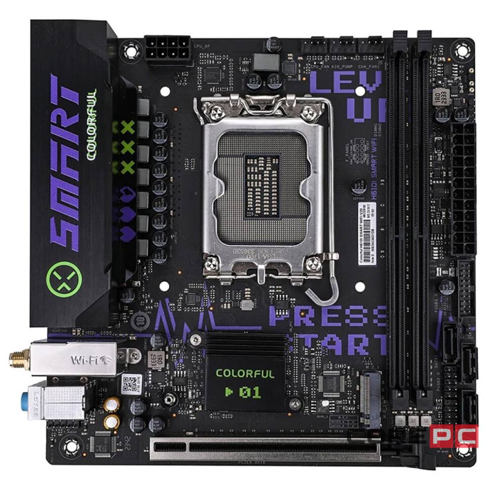 Материнская плата Colorful H610I SMART WIFI V20