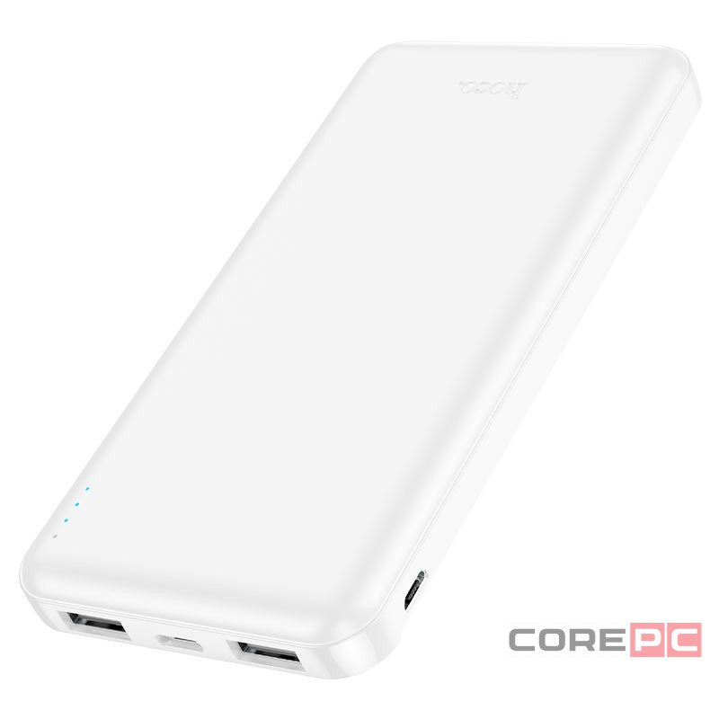 Powerbank Hoco J100 10000mAh 2USB 2.1A белый