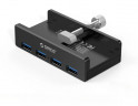 USB-хаб Orico MH4PU 4xUSB3.0 черный