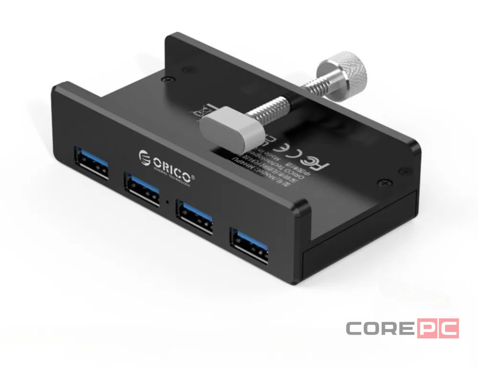 USB-хаб Orico MH4PU 4xUSB3.0 черный
