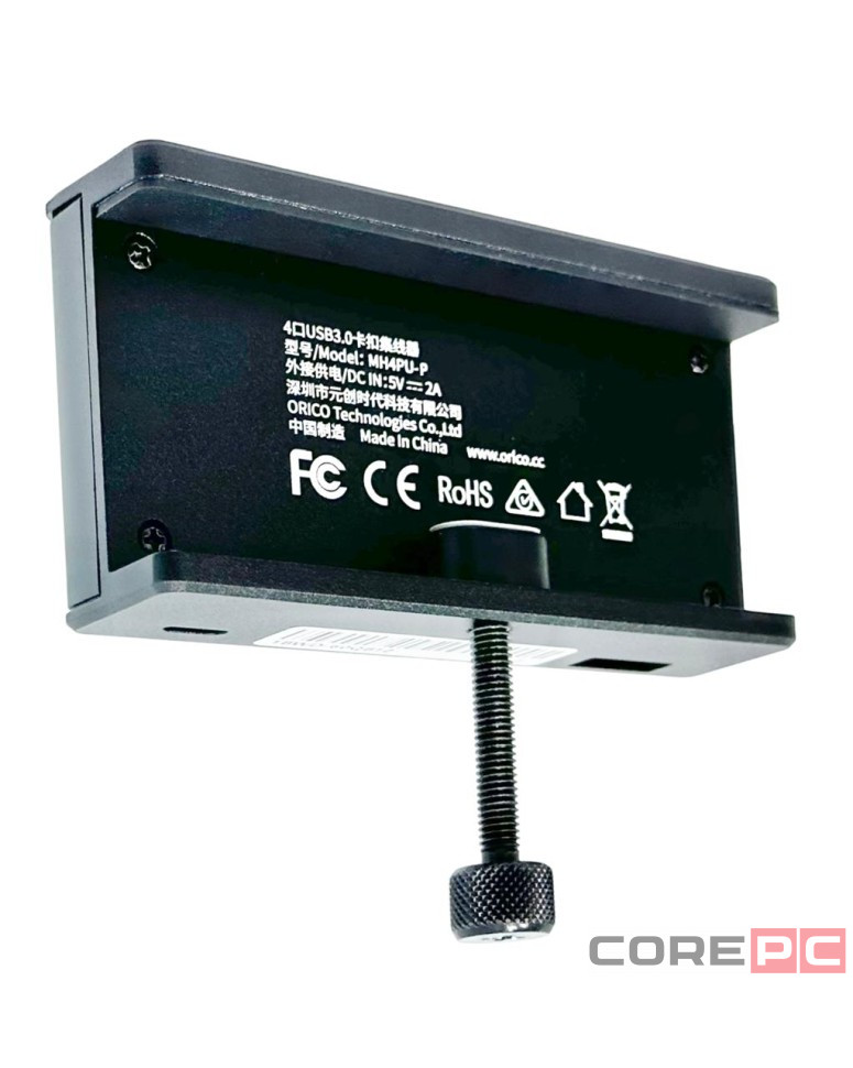 USB-хаб Orico MH4PU 4xUSB3.0 черный