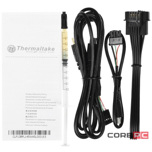 Комплект вентиляторов для корпуса Thermaltake SWAFAN 14 TT Premium Edition RGB CL-F138-PL14SW-A PWM
