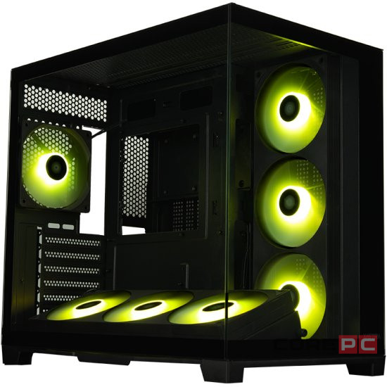 Компьютерный корпус XASTRA QW500 7ARGB-FC-C6-UC Black (QW500-2FA36A-1FC12-C6-UC)