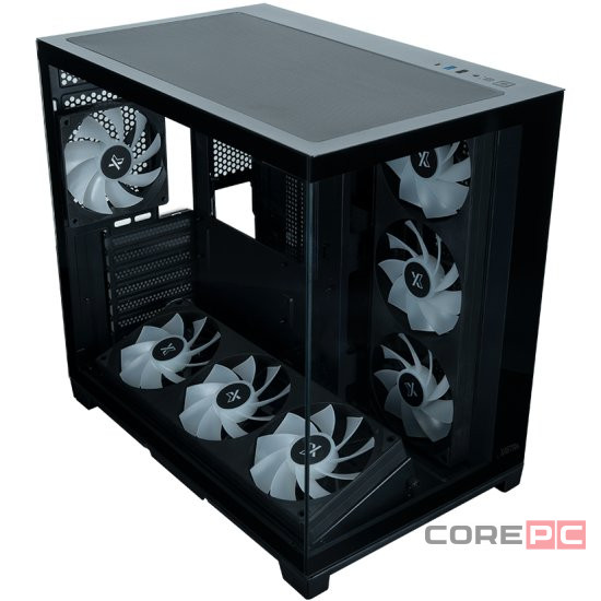 Компьютерный корпус XASTRA QW500 7ARGB-FC-C6-UC Black (QW500-2FA36A-1FC12-C6-UC)
