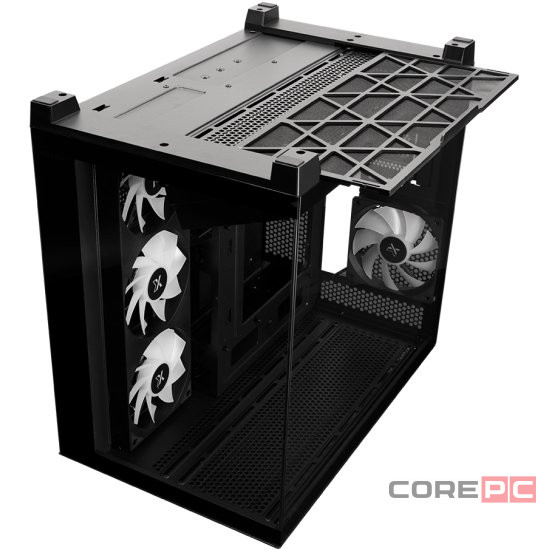 Компьютерный корпус XASTRA QW500 7ARGB-FC-C6-UC Black (QW500-2FA36A-1FC12-C6-UC)