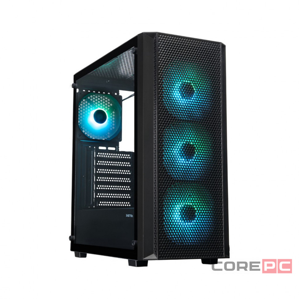Компьютерный корпус XASTRA A311 4ARGB-C6 TG ARGB Black (A311-4FC12A-C6)