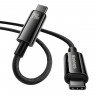 Кабель-зарядка Type-C на Type-C Baseus Tungsten 240W 3м (CAWJ040201) черный