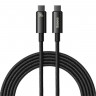 Кабель-зарядка Type-C на Type-C Baseus Tungsten 240W 3м (CAWJ040201) черный