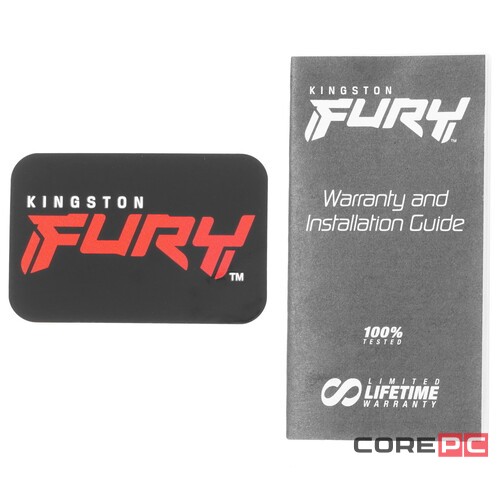 Оперативная память 128 Gb 3200 MHz Kingston FURY Beast Black RGB (KF432C16BB2AK4/128)
