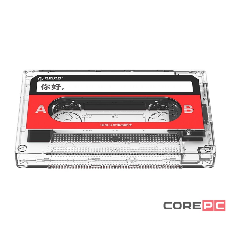 Внешний корпус для HDD/SSD Sata 2.5 Orico 2580U3 Micro-B черный