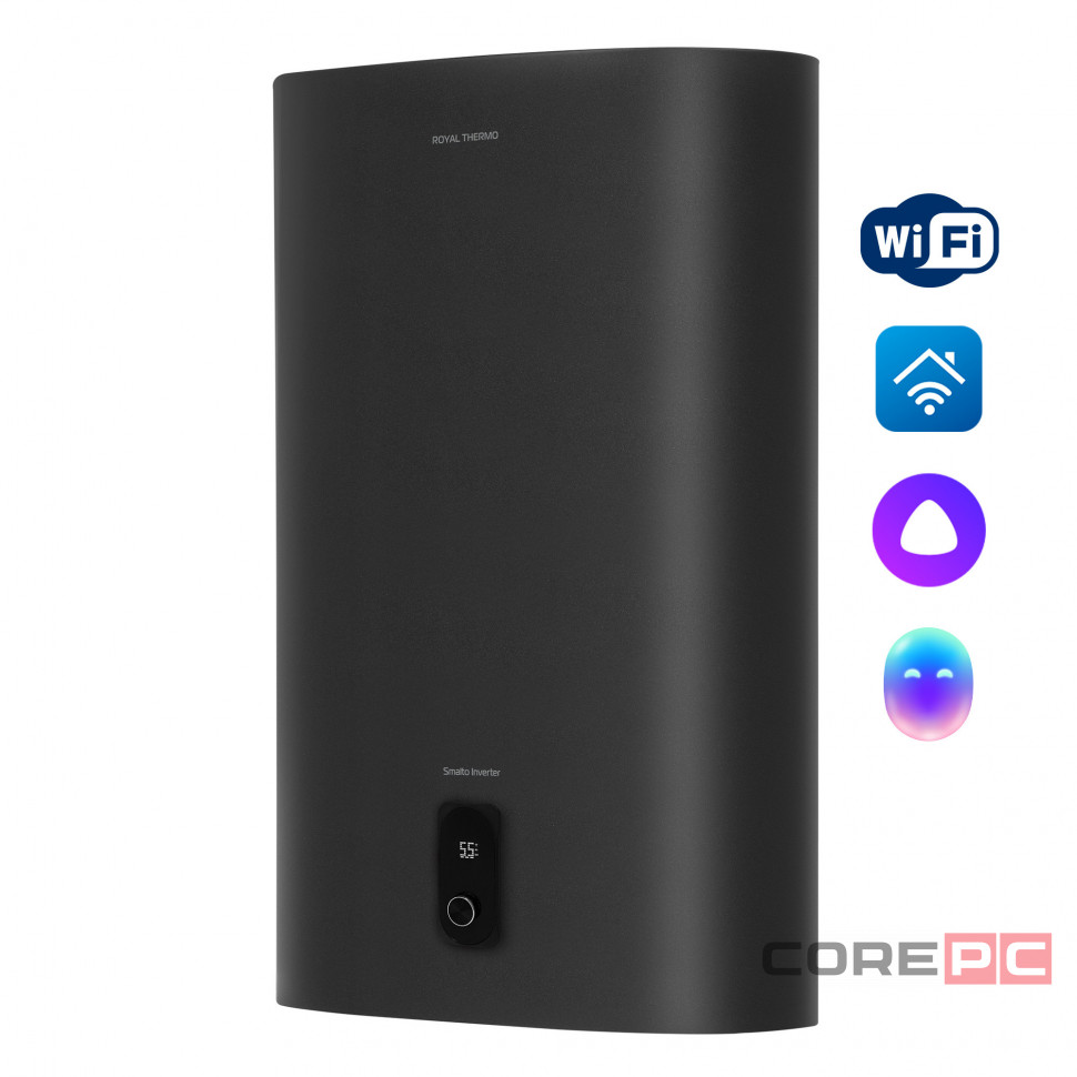 Водонагреватель Royal Thermo RWH 80 Smalto Inverter Grafit