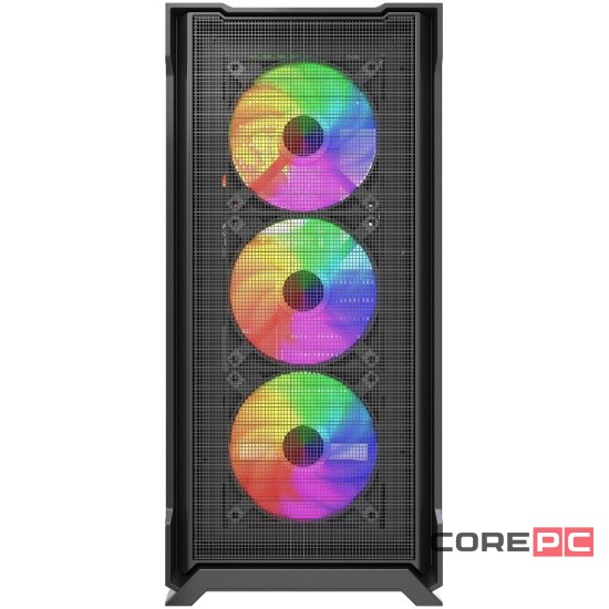 Компьютерный корпус Powercase Mistral AZ4B ARGB TG Black (CMAZB-A4)