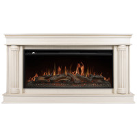 Портал Firelight Olympia 42/40/36, слоновая кость с золотой патиной