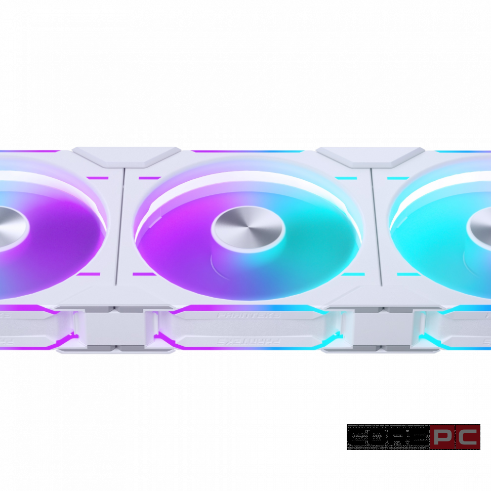 Комплект вентиляторов для корпуса PHANTEKS D30 DRGB White (PH-F140D30_DRGB_PWM_WT01_3P_RU)
