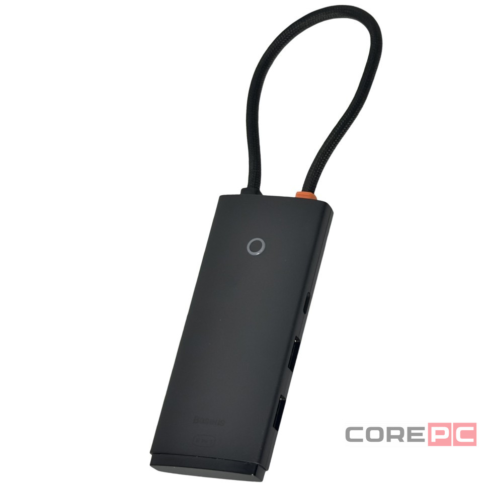 USB-C хаб Baseus Lite Series 6-in-1 WKQX050001 черный