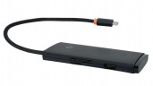 USB-C хаб Baseus Lite Series 6-in-1 WKQX050001 черный