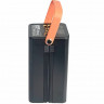 Powerbank Hoco DB49A 60000mAh 4USB/1C/Micro/Lightning с проводом Type-C/Lightning с фонариком черный