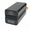 Powerbank Hoco DB49A 60000mAh 4USB/1C/Micro/Lightning с проводом Type-C/Lightning с фонариком черный