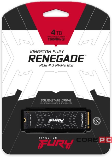 Твердотельный накопитель Kingston 4000 Gb FURY RENEGADE SFYRD/4000G