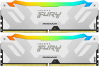 Оперативная память 64 Gb 6400 MHz Kingston FURY Renegade RGB Silver/White (KF564C32RWAK2-64)