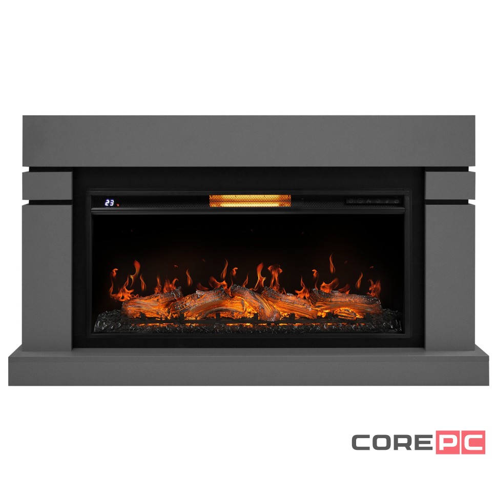 Портал Firelight Lindos 42/40/36, светло-серый, р/в