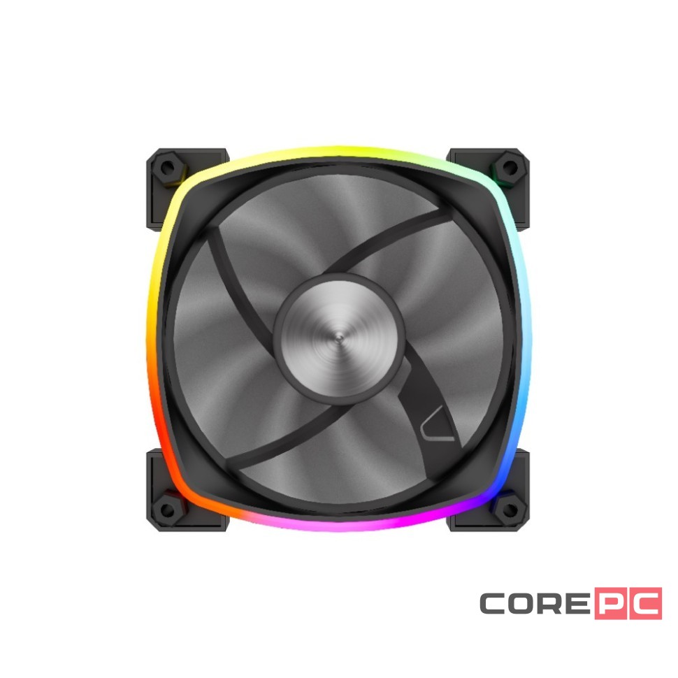 Вентилятор для корпуса Powercase (M55-12 ARGB) Black