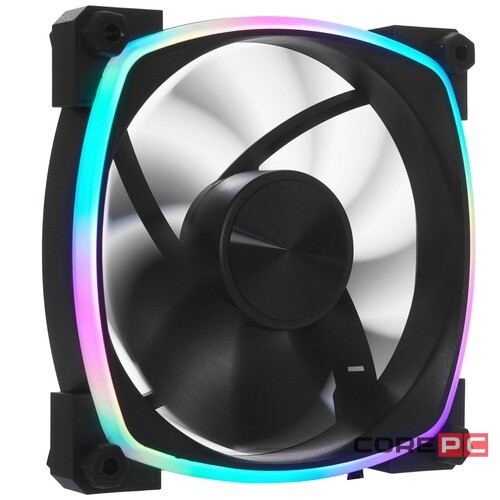 Вентилятор для корпуса Powercase (M55-12 ARGB) Black