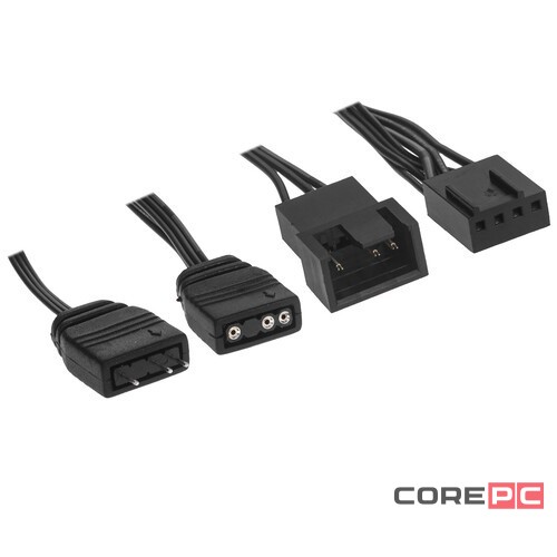 Вентилятор для корпуса Powercase (M55-12 ARGB) Black