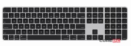Беспроводная клавиатура Apple Magic Keyboard with Touch ID and Numeric Keypad (USB–C) (Black) (MXK83)