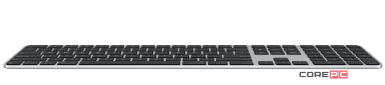 Беспроводная клавиатура Apple Magic Keyboard with Touch ID and Numeric Keypad (USB–C) (Black) (MXK83)