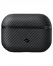 Чехол для Airpods Pro/Pro 2 Pitaka Magez Case 600D черно-серый