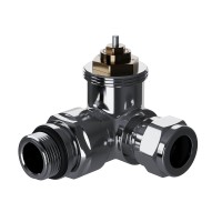 Набор термостатический трехосевой Royal Thermo Design Pro 15мм М30х1,5 (Хром)