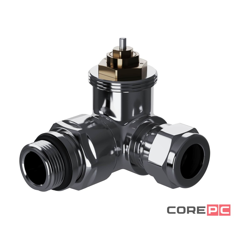 Набор термостатический трехосевой Royal Thermo Design Pro 15мм М30х1,5 (Хром)