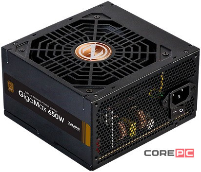 Блок питания Zalman 650W GIGAMAX (ZM650-GVII)