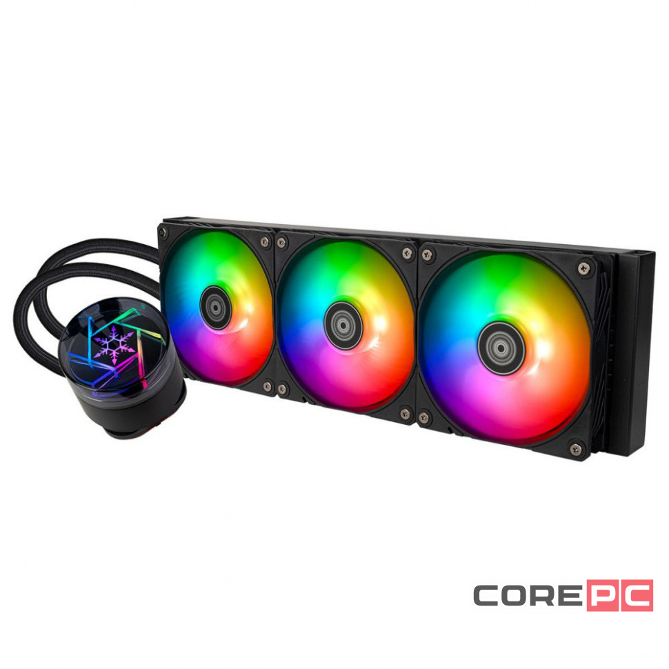 Система жидкостного охлаждения для процессора Silverstone ARGB Black SST-NP360-ARGB (G53NP360ARGB020)