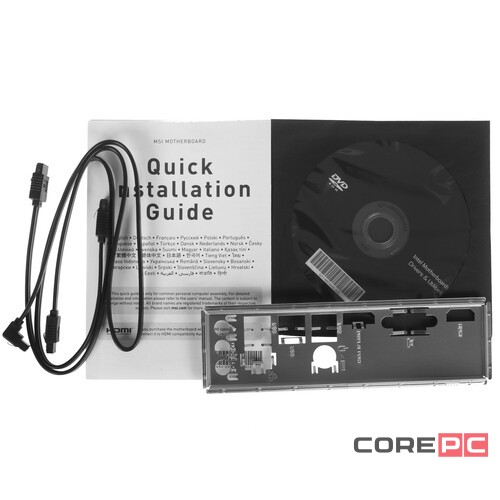 Материнская плата MSI PRO H610M-G DDR4