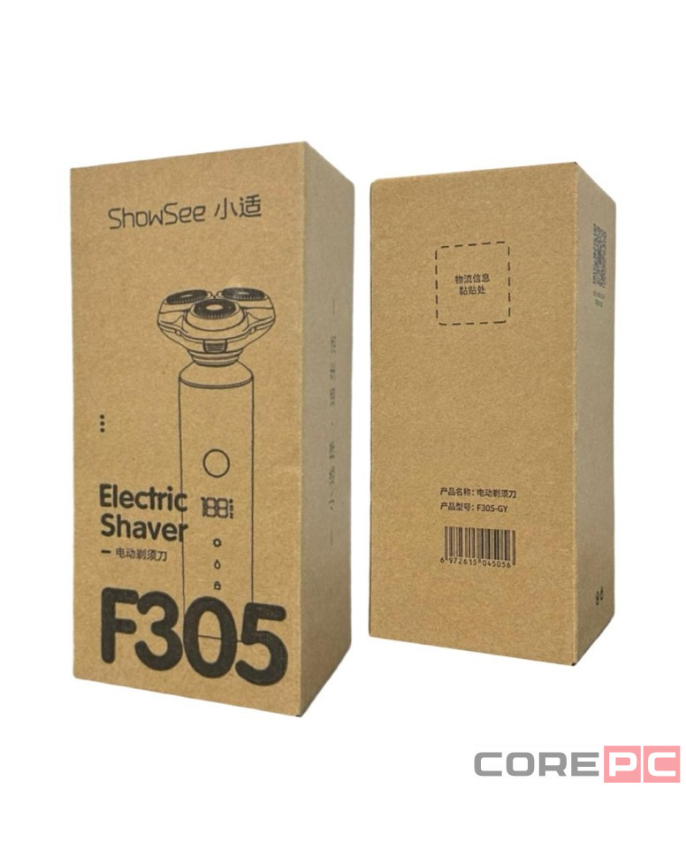 Электробритва Xiaomi ShowSee Electric Shaver F305-GY черная