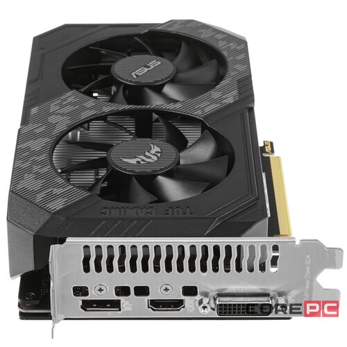 Видеокарта ASUS (TUF-GTX1650-O4GD6-P-V2-GAMING) GeForce GTX 1650 4GB V2 TUF GAMING OC 90YV0GX2-M0NA00
